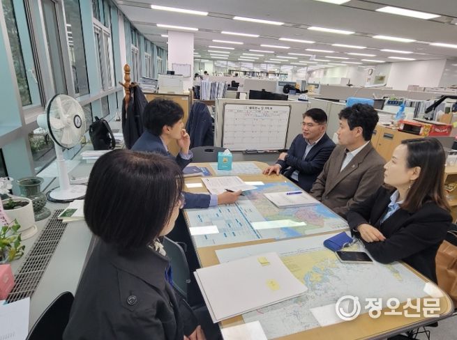 해양수산부방문