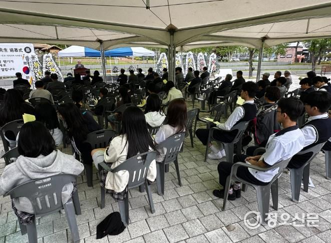 평창군 '가산 이효석 선생 제83주기 추모식' 봉평에서 열려