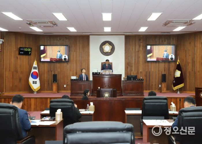 『제74회 여주시의회 제1차 정례회 개회』