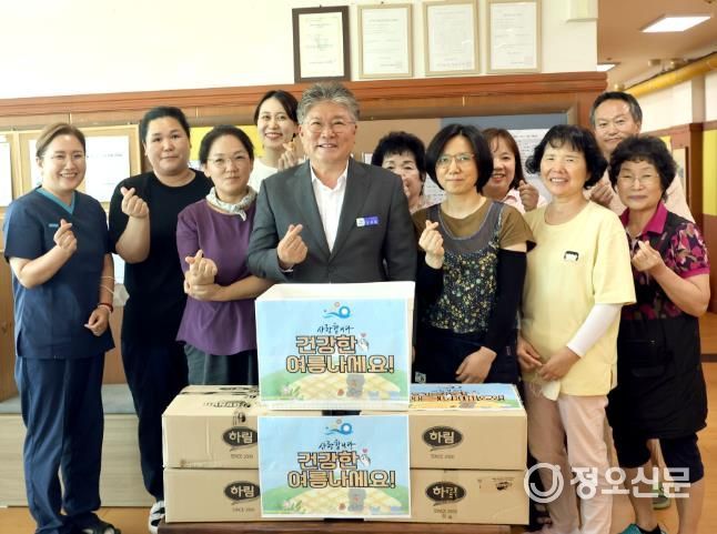 영광군, 폭염 대응 관내 사회복지시설 방문