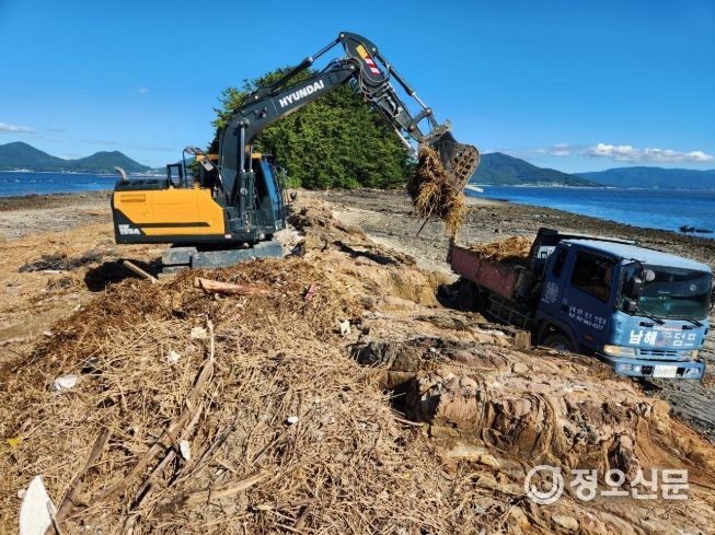 해양쓰레기긴급수거