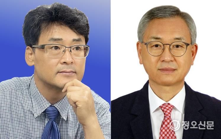 김철환 교수와 신경식 대표(왼쪽부터)