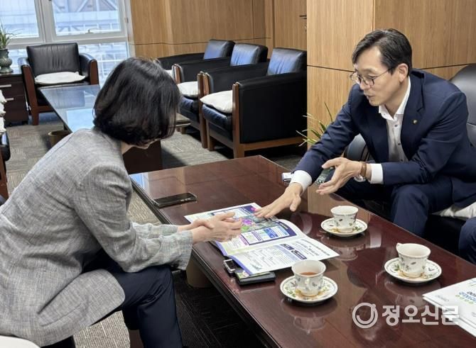 영암군 지방시대위원회 방문 현안사업 설명