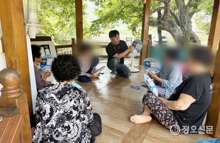 청송군, 폭염대비 취약계층 방문건강관리 강화