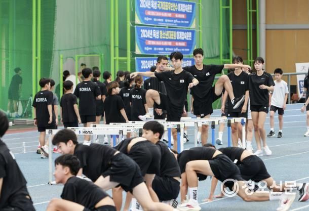 대한육상연맹 꿈나무선수단, 육상요람 예천에서 하계합숙훈련 돌입