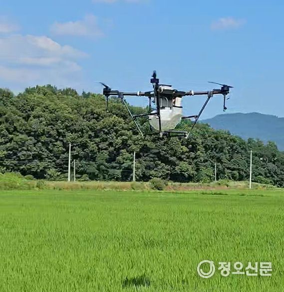무인드론 방제 3차년도 실증 완료