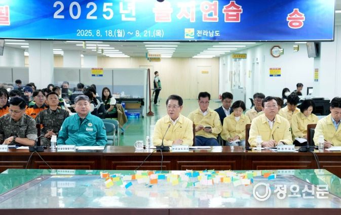 을지연습 최초상황보고회